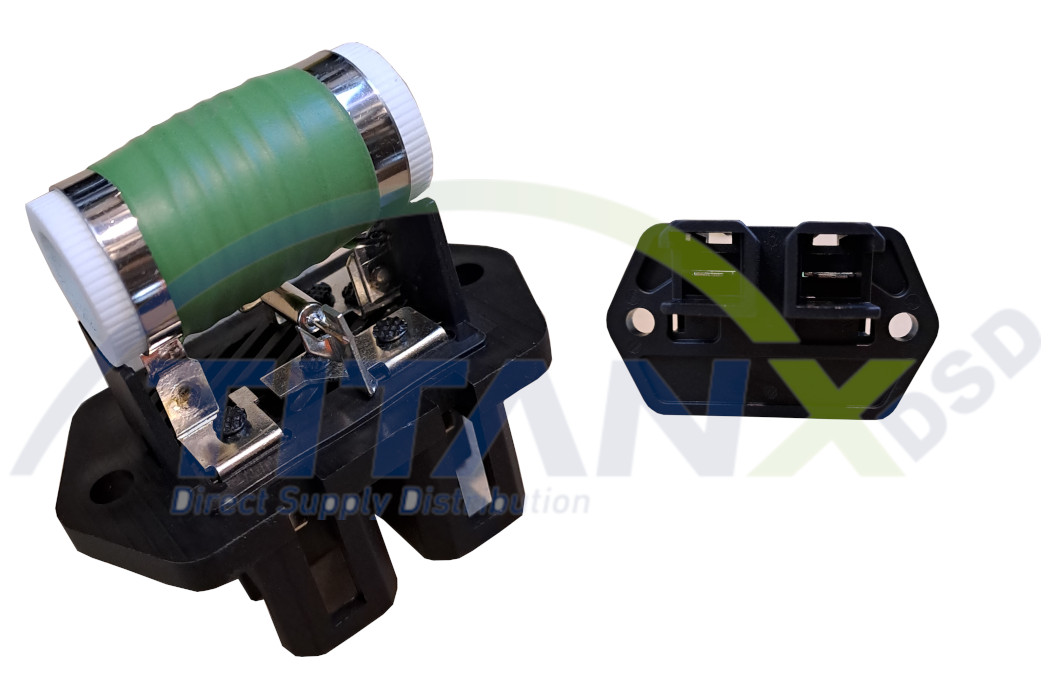 Series resistor, electric motor (radiator fan) (RE359002)