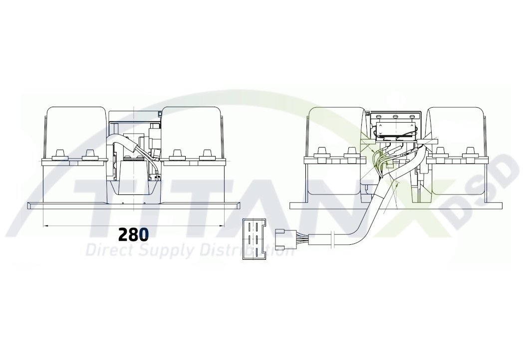 Interior Blower (BL129003)