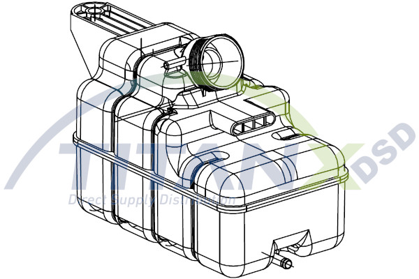 Water Tank, radiator (XT159003)