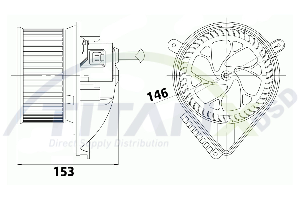 Interior Blower (BL319005)