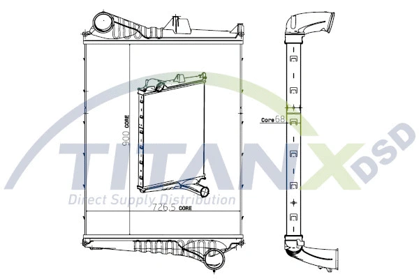 Charge Air Cooler (IX129002)