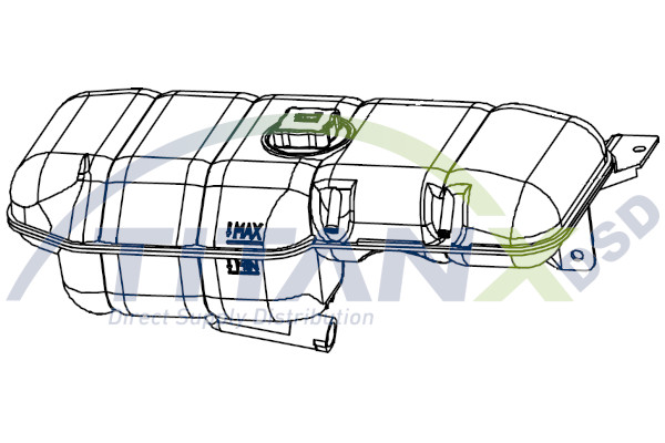 Water Tank, radiator (XT129004)