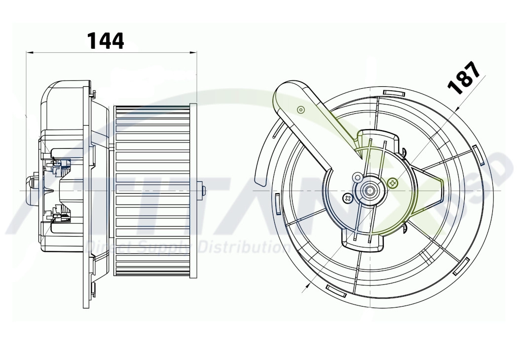 Interior Blower (BL119005)