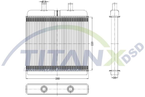 Heat Exchanger, interior heating (HT359003)