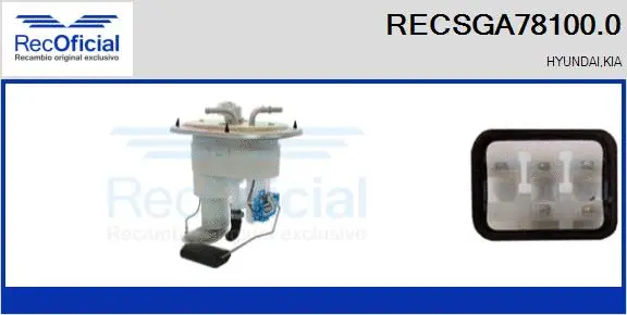 Fuel Feed Unit (RECSGA78100.0)