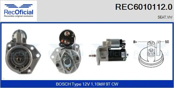 Starter (REC6010112.0)