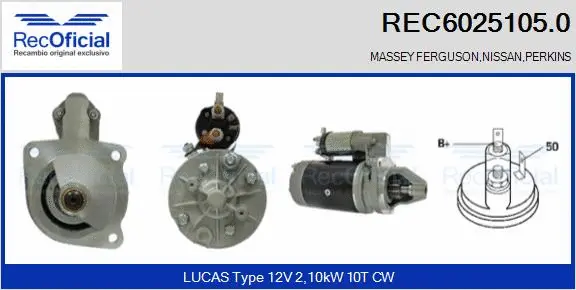 Starter (REC6025105.0)