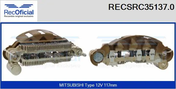Rectifier, alternator (RECSRC35137.0)