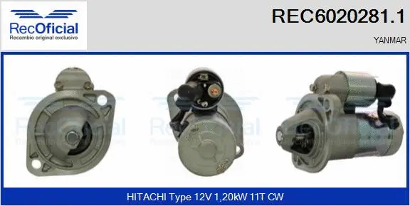 Starter (REC6020281.1)