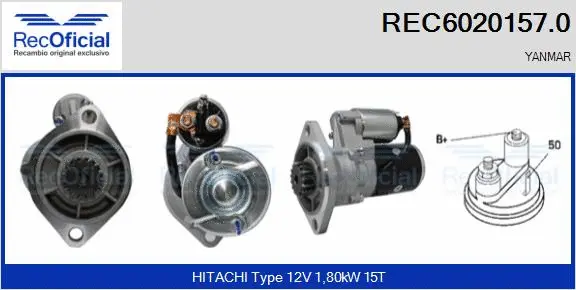 Starter (REC6020157.0)