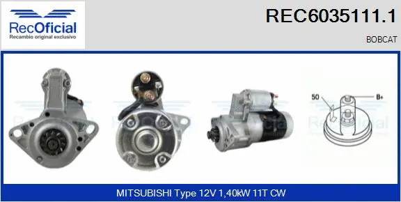 Starter (REC6035111.1)