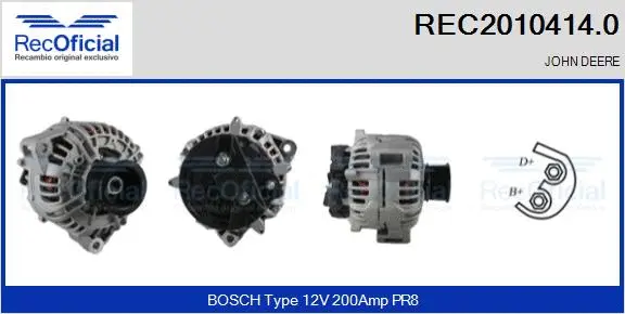 Alternator (REC2010414.0)