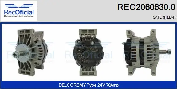 Alternator (REC2060630.0)