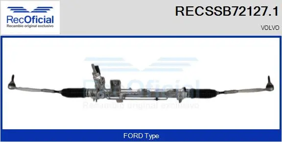 Steering Gear (RECSSB72127.1)
