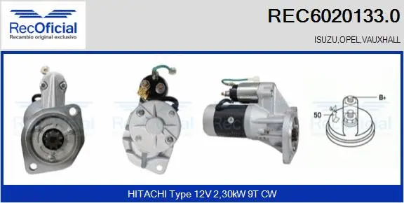 Starter (REC6020133.0)