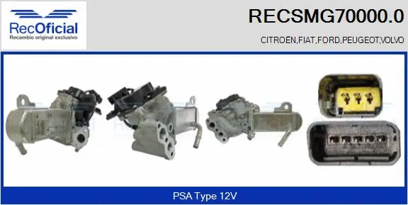 EGR Module (RECSMG70000.0)