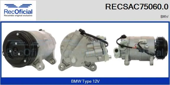 Compressor, air conditioning (RECSAC75060.0)