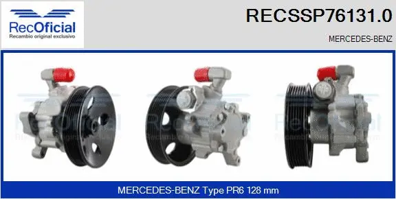 Hydraulic Pump, steering (RECSSP76131.0)
