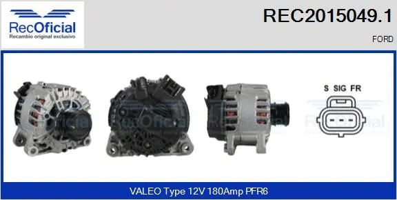 Alternator (REC2015049.1)
