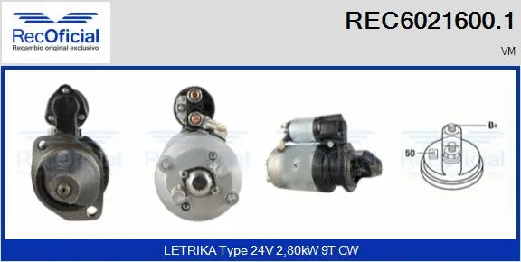 Starter (REC6021600.1)