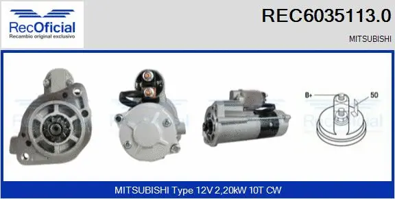 Starter (REC6035113.0)