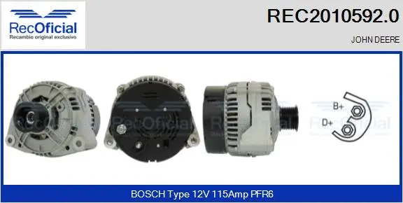 Alternator (REC2010592.0)