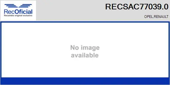 Compressor, air conditioning (RECSAC77039.0)