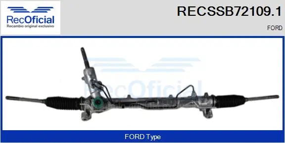 Steering Gear (RECSSB72109.1)
