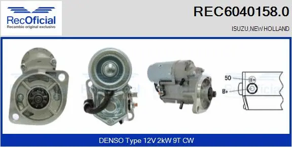 Starter (REC6040158.0)