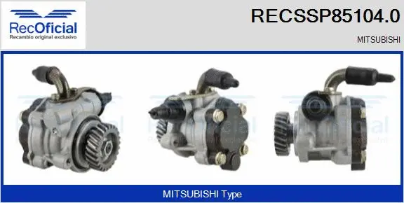 Hydraulic Pump, steering (RECSSP85104.0)