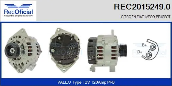 Alternator (REC2015249.0)
