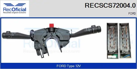 Steering Column Switch (RECSCS72004.0)