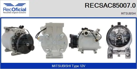 Compressor, air conditioning (RECSAC85007.0)