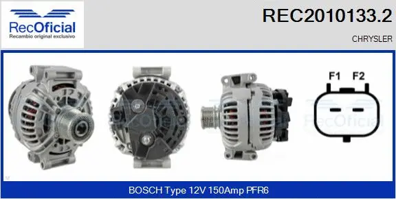 Alternator (REC2010133.2)