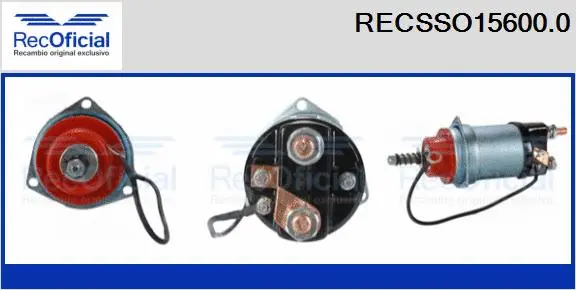 Solenoid Switch, starter (RECSSO15600.0)