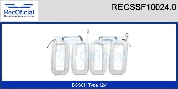 Field Winding, starter (RECSSF10024.0)
