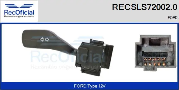 Steering Column Switch (RECSLS72002.0)