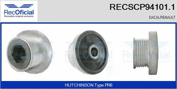 Belt Pulley, alternator (RECSCP94101.1)
