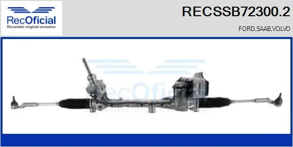 Steering Gear (RECSSB72300.2)