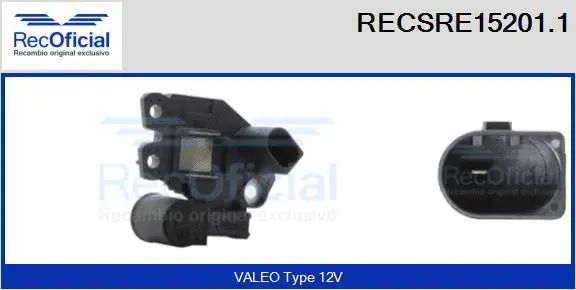 Alternator Regulator (RECSRE15201.1)