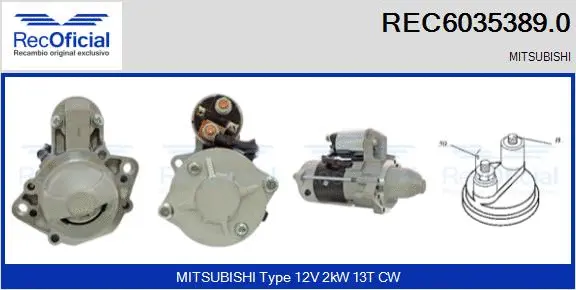 Starter (REC6035389.0)