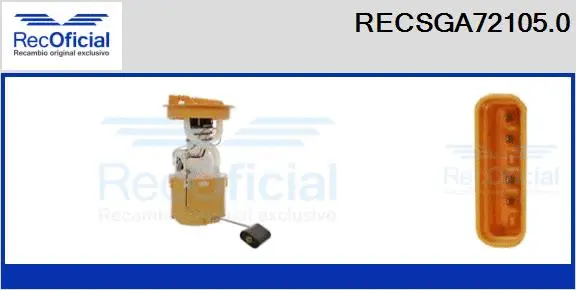 Fuel Feed Unit (RECSGA72105.0)