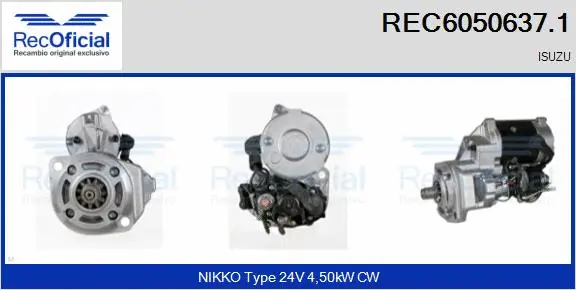 Starter (REC6050637.1)