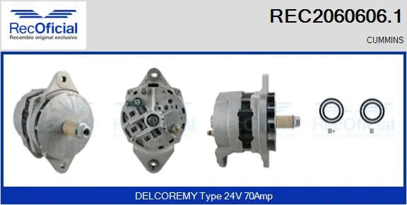 Alternator (REC2060606.1)