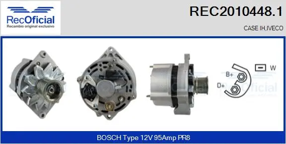 Alternator (REC2010448.1)