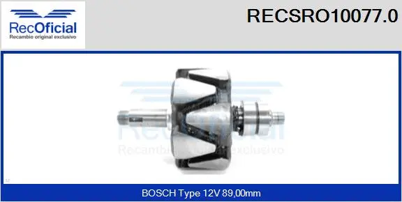 Rotor, alternator (RECSRO10077.0)