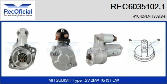 Starter (REC6035102.1)