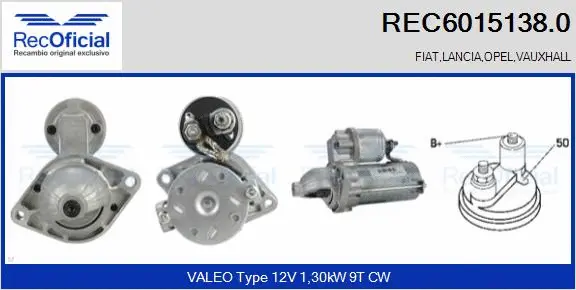 Starter (REC6015138.0)