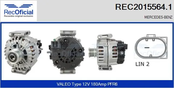 Alternator (REC2015564.1)