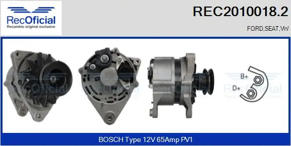 Alternator (REC2010018.2)